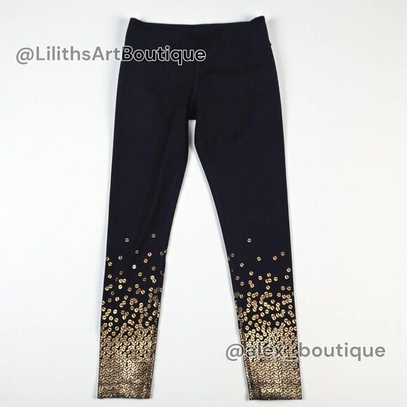 Zumba Hustler Perfect Ankle Leggings Bold Black Size (E104) - Picture 3 of 7